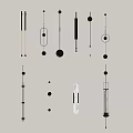 Modern wall lamp 3d model