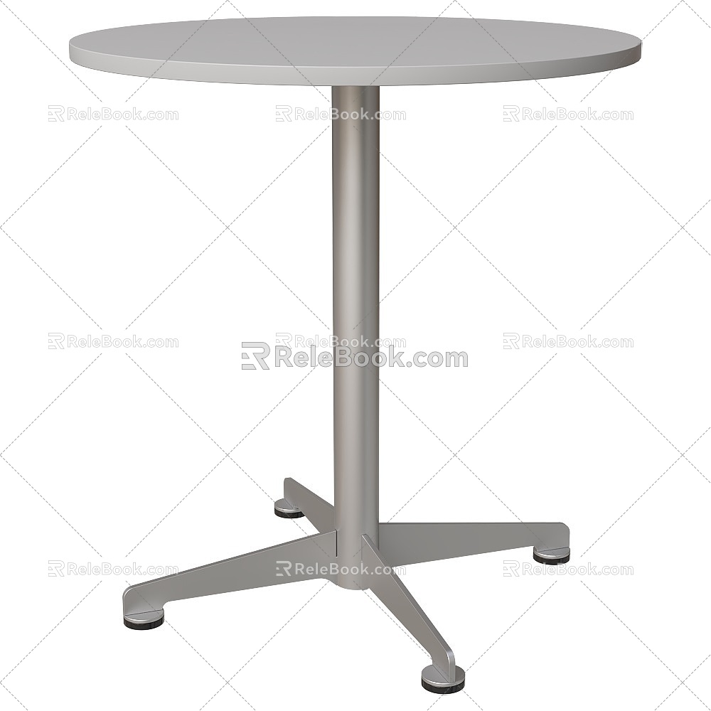 Pivot modern round table small side a few 18w 3d model