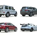 Mercedes Car Lineup Featuring SUV Sports Car Coupe And Crossover Styles