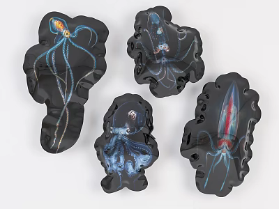 Modern Balloon Home Decoration Balloon Beauty Chen Pendant 3d model