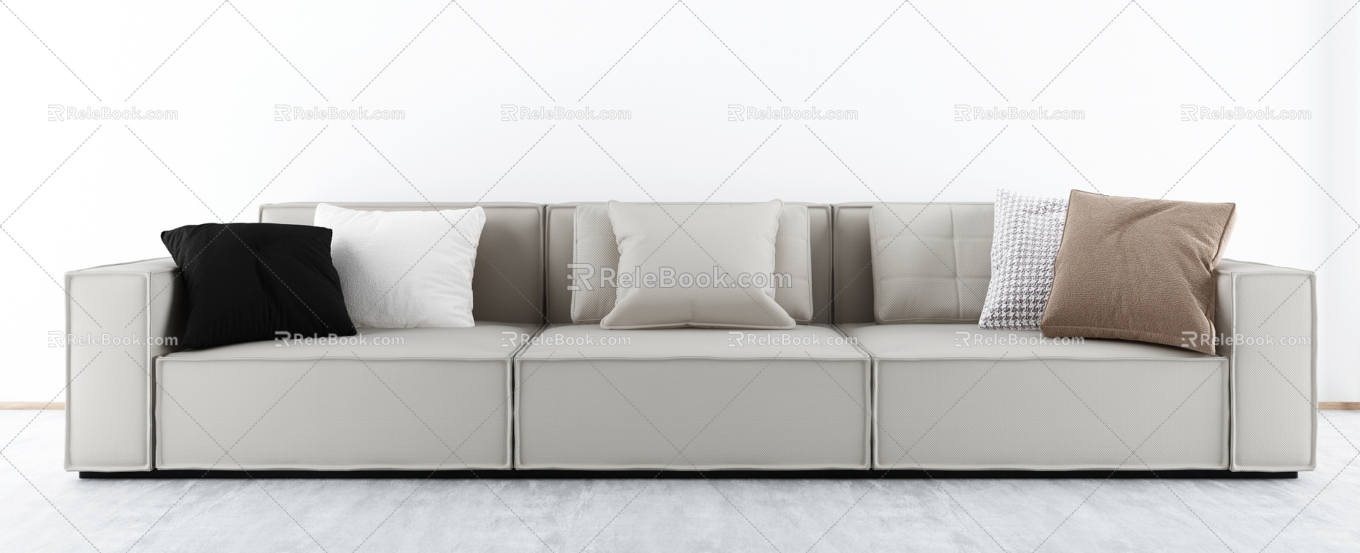 Leisure Sofa 3d model