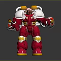 Mech Warrior Mech Soldier Machine Battlearm Mechanical Battlearm Machine Fighter Robot 3d model