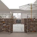 Lady Power Clothing Store Modern Interior With Mannequins Display Racks And Decorative Plants