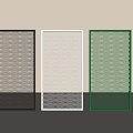 Stylish Room Dividers With Honeycomb Mesh Design In Black White And Green