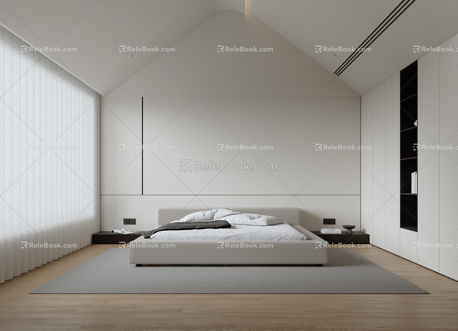 Modern Bedroom 3d model