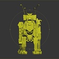 Modern Robot Machine Dog Machine Leopard Mechanical Dog Mechanical Leopard Machine Dinosaur 3d model