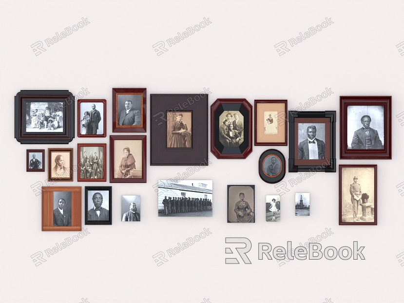 Photo Frame Old Photo Figure Like Photo Photo Wall model