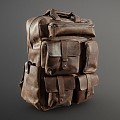 Modern Backpack 3d model