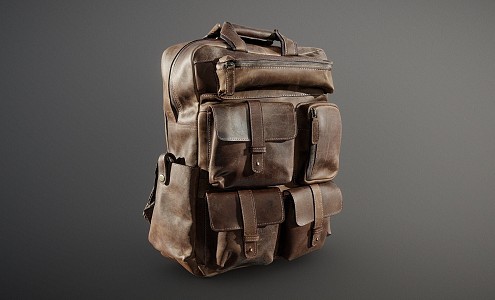 Modern Backpack 3d model