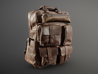 Modern Backpack 3d model