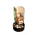 Intelligent Machine With Mechanical Arm And Automated Control System Components