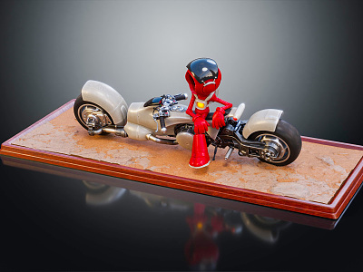 Modern Motorcycle Science Fiction Motorcycle Science Fiction Motorcycle model