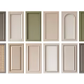 Cabinet Doors in Various Colors and Designs for Interior Decoration Projects