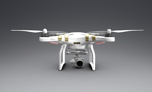 Modern UAV DJI UAV 3d model