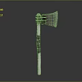 Tomahawk Axe Wooden Axe Handle Axe Mountain Axe Chopping Wood Axe Chopping Wood Axe Magic Axe 3d model