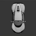 White Modern Sports Car With Sleek Body Distinctive Front Fascia And Red Brake Calipers