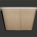 Eco Friendly Rectangular Food Container With White Lid And Brown Base