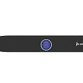 Poly Projection Monitoring Camera Device With Sleek Black Modern Design