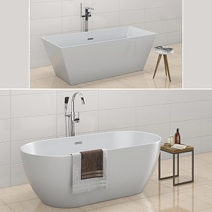 Modern Bathtub 3d model