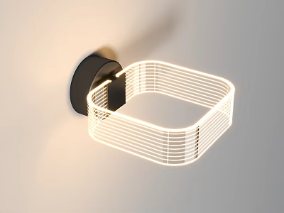 Outdoor Waterproof Wall Lamp Indoor and Outdoor Villa Corridor Garden Lamp Garden Corridor Gate External Wall Small American Wall Lamp 2H 3d model
