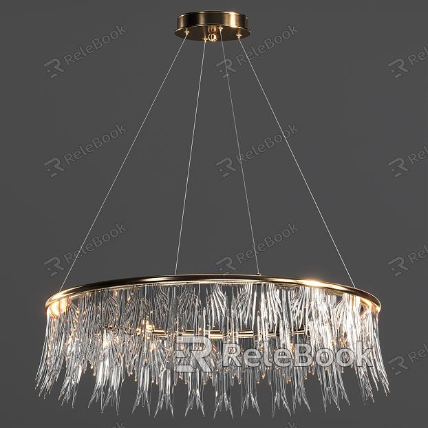 Light Luxury Crystal Chandelier model