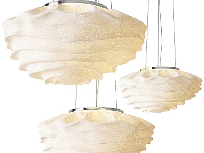 Quiet Wind Chandelier 3d model