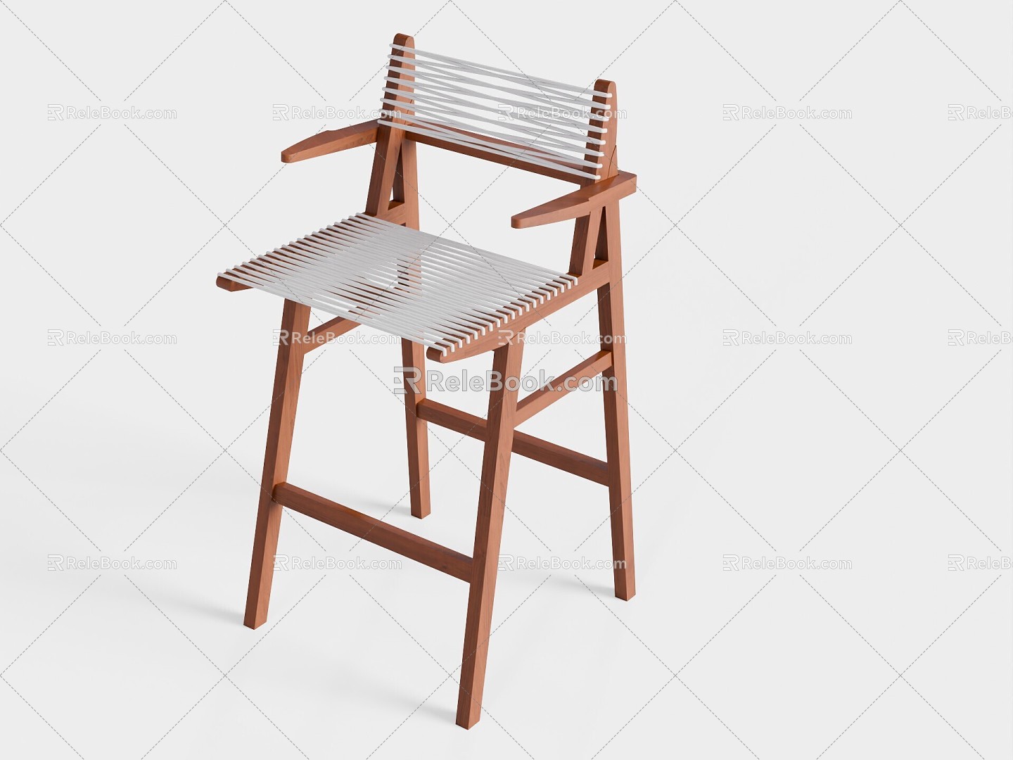 Outdoor Bar Chair Banqueta 3d model