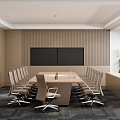 Modern Conference Room 3d model