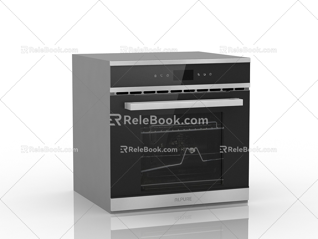 Modern Oven 3d model