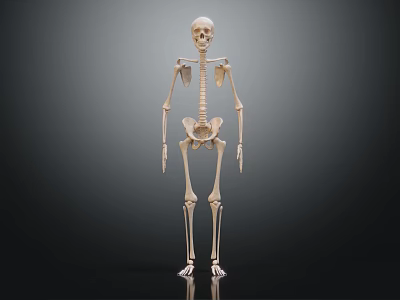 Human Skeleton Anatomical Model Medical Device For Teaching And Training 3d model