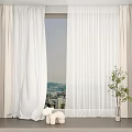 Curtains 3d model