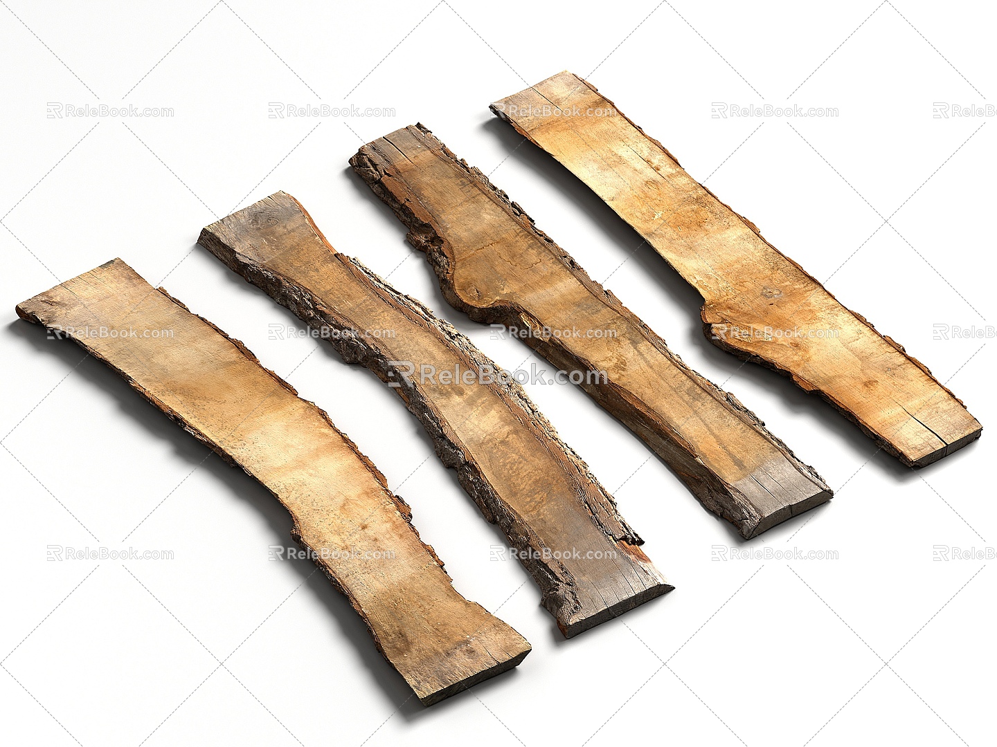 Modern Board Wood Wood Block Wood Sticks Log Wood Firewood 3d model