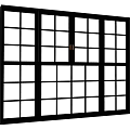 Window casement 3d model