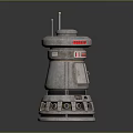 Tower defense sentry tower air defense watchtower observatory tower loft 3d model