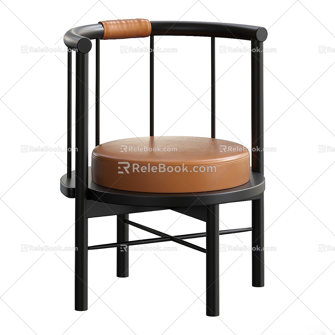 modern armchair 3d model