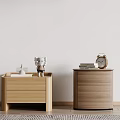 Modern bedside table 3d model