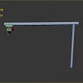 Adjustable Silver Metal Computer Monitor Stand With Webcam Mount And Stable Base