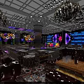 Elegant Bar Interior Featuring Leather Sofas Union Jack Cushions Large Screens And Green Walls