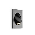 Modern Black Wall Light with Sleek Design Mounted on Wall Illuminated Warm Glow