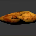 Fresh Ripe Banana With Orange Peel And Natural Spots For Daily Use