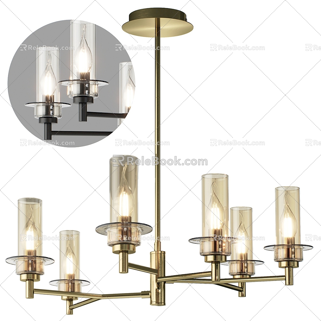 Simple Light Luxury Chandelier model