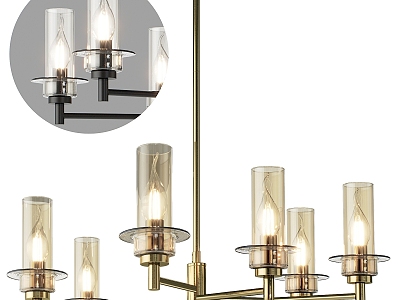 Simple Light Luxury Chandelier model