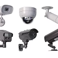 Different Types of Projection Surveillance Cameras with Various Designs and Mounting Options