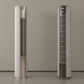 Modern Tower Air Cooler Fans In White And Black With Sleek Design