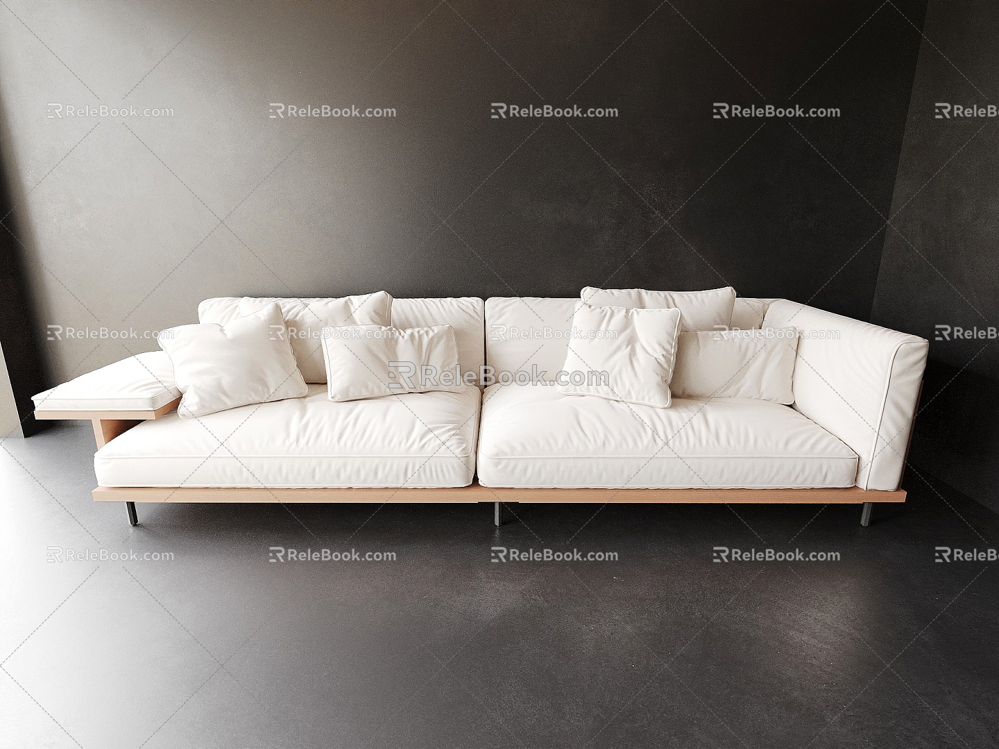 Sofa Multi-Person Sofa Casual Sofa 3d model