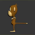 Monkey Cartoon Monkey Anime Monkey Stylized Monkey Fantasy Style Monkey Toy 3d model