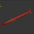 Tactical Missile With Aerodynamic Body Warhead Stabilizing Fins And Exterior Markings