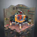 Mech tank mech insect mech spider crab machine crab mechanical crab mech crab 3d model