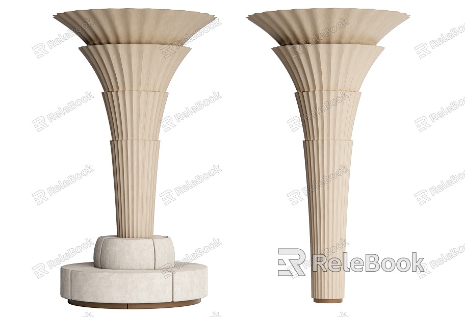 Modern Pillar Package Pillar Decorative Pillar Art Pillar model