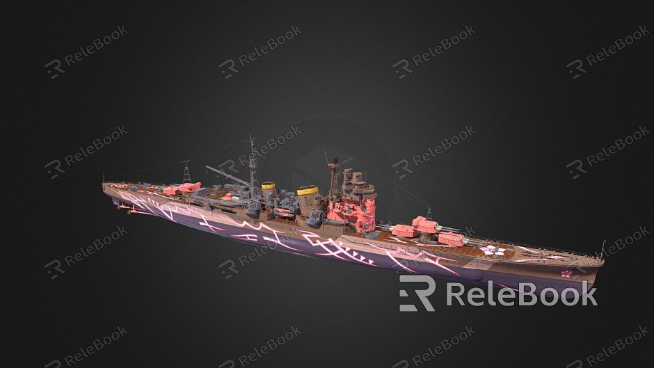 modern warship model